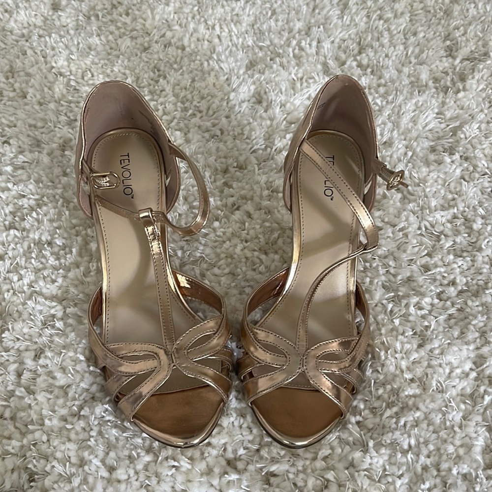 Gold heels